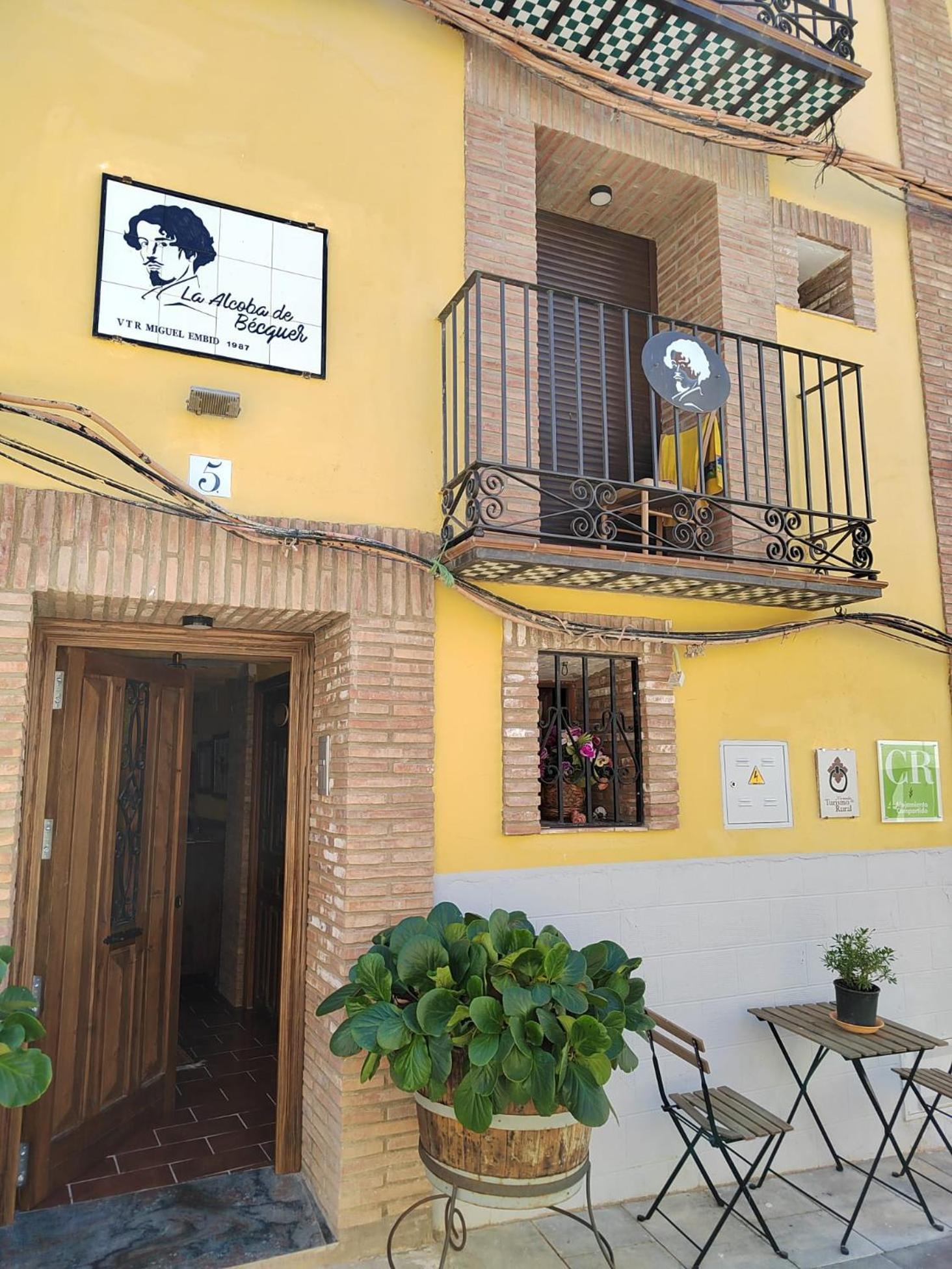La Alcoba De Becquer Guest House Vera de Moncayo Ngoại thất bức ảnh